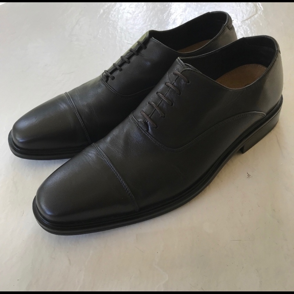 Cole Haan Nike Air Cap Toe Oxford Dress ShoesBrown